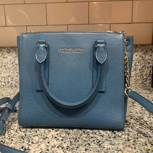 Micheal kors Alessa bag - Blue - GENTLY USED